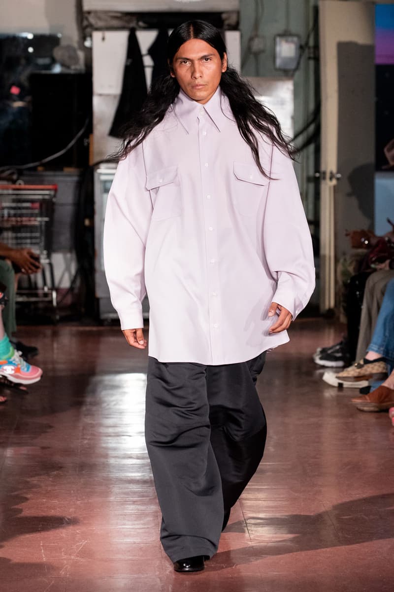 Willy Chavarria’s SS22 Was About the Beauty of Structure and Simplicity NYFW