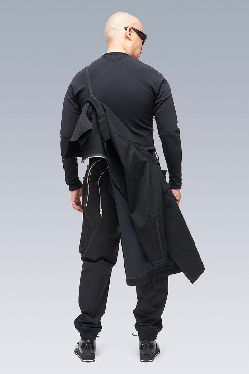 ACRONYM FW21 Drop 1 Is Now Available J38-LP coat J29-LP Modular Blazer P38 DS Cargo Pant FW21 fall winter 2021 oro Piana Storm System Doeskin Wool climashield Schoeller 100 percent new zealand face wool tensionzip release info 