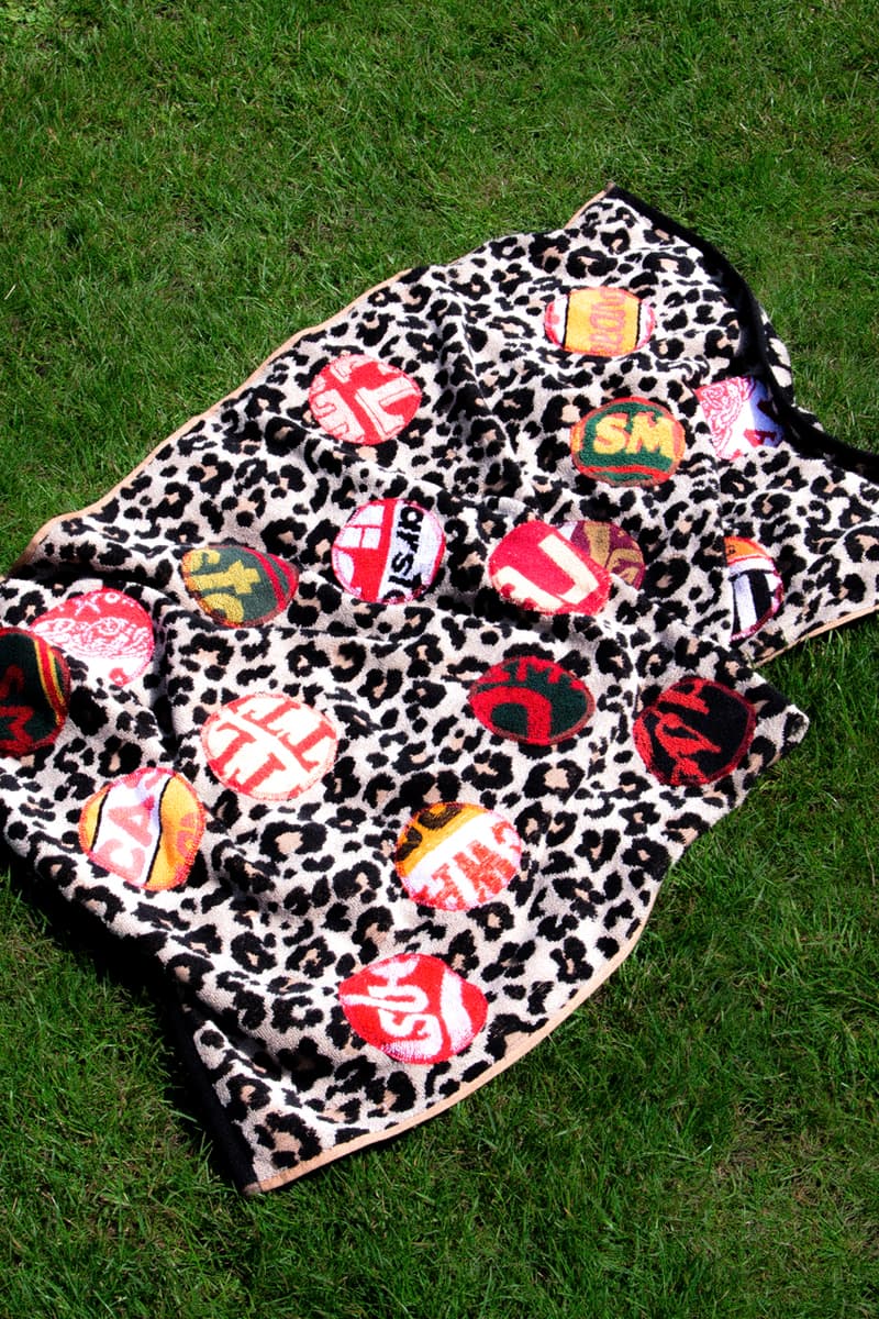 Adam Jones "Summer of 21" Collection SS21 Upcycled Beer Pub Towels Tea APOC Store British Emerging Designer Lookbook