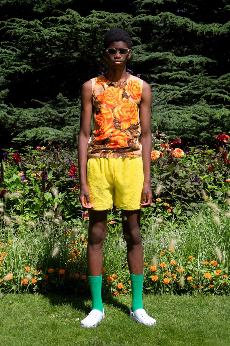 Adam Jones "Summer of 21" Collection SS21 Upcycled Beer Pub Towels Tea APOC Store British Emerging Designer Lookbook