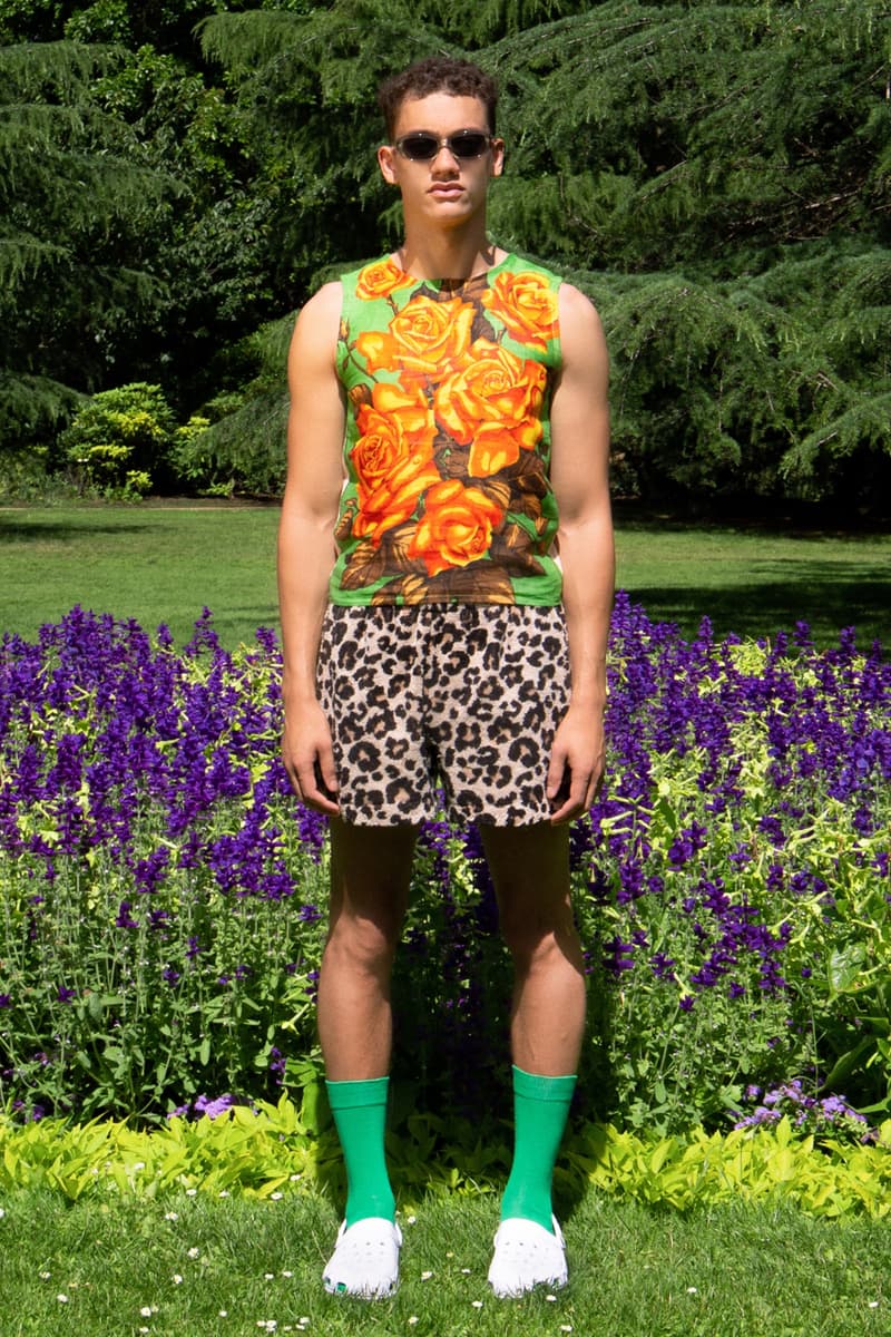 Adam Jones "Summer of 21" Collection SS21 Upcycled Beer Pub Towels Tea APOC Store British Emerging Designer Lookbook