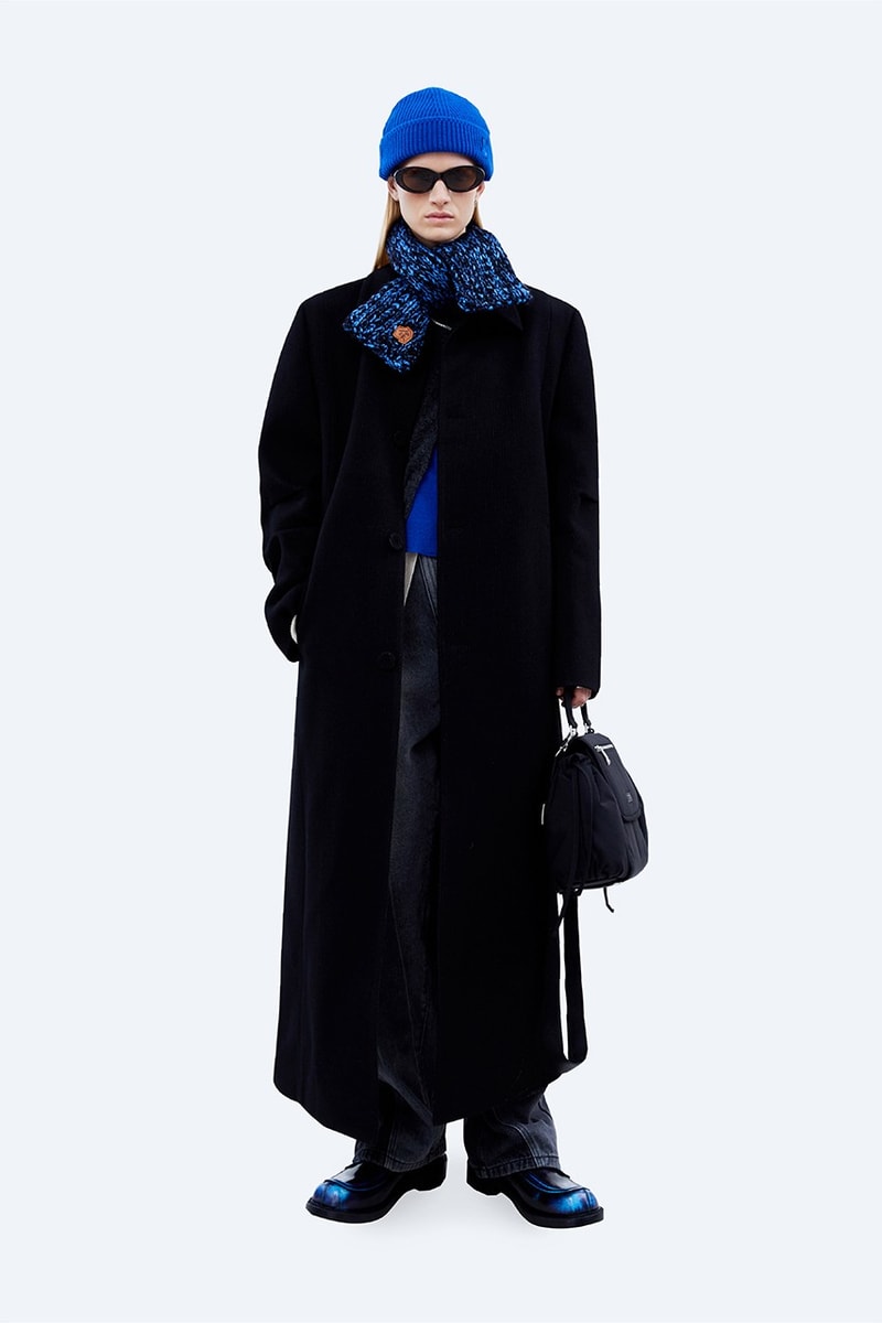 ADER error FW21 "Un nouveau système" Collection Lookbook fleece jacket coats denim hoodies sweatshirt blue black green khaki