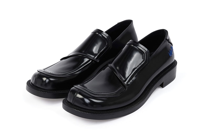 ADER error Fall/Winter 2021 FW21 "Curve" Derby Formal Lace Up Wingtip Shoes Burning Shoes Capsule First Drop South Korean Streetwear Label