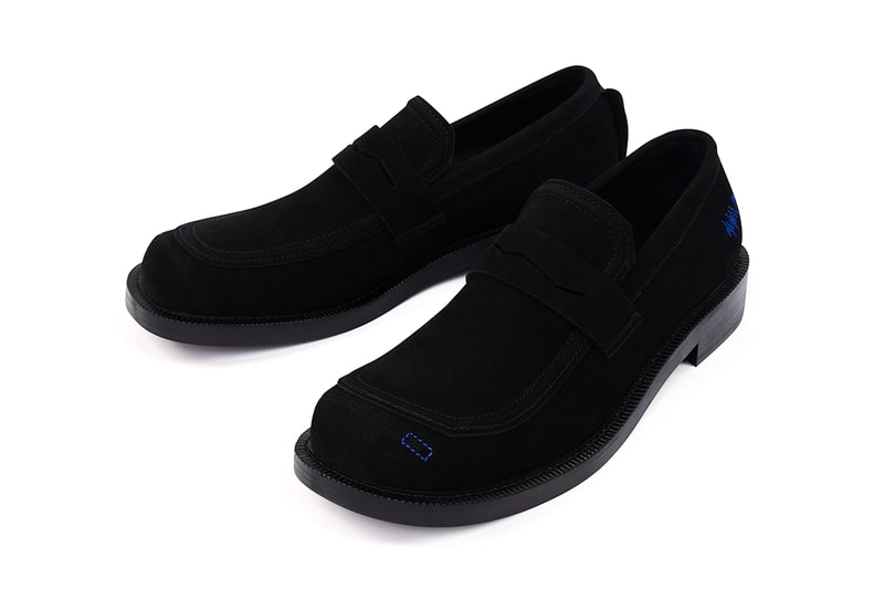 ADER error Fall/Winter 2021 FW21 "Curve" Derby Formal Lace Up Wingtip Shoes Burning Shoes Capsule First Drop South Korean Streetwear Label