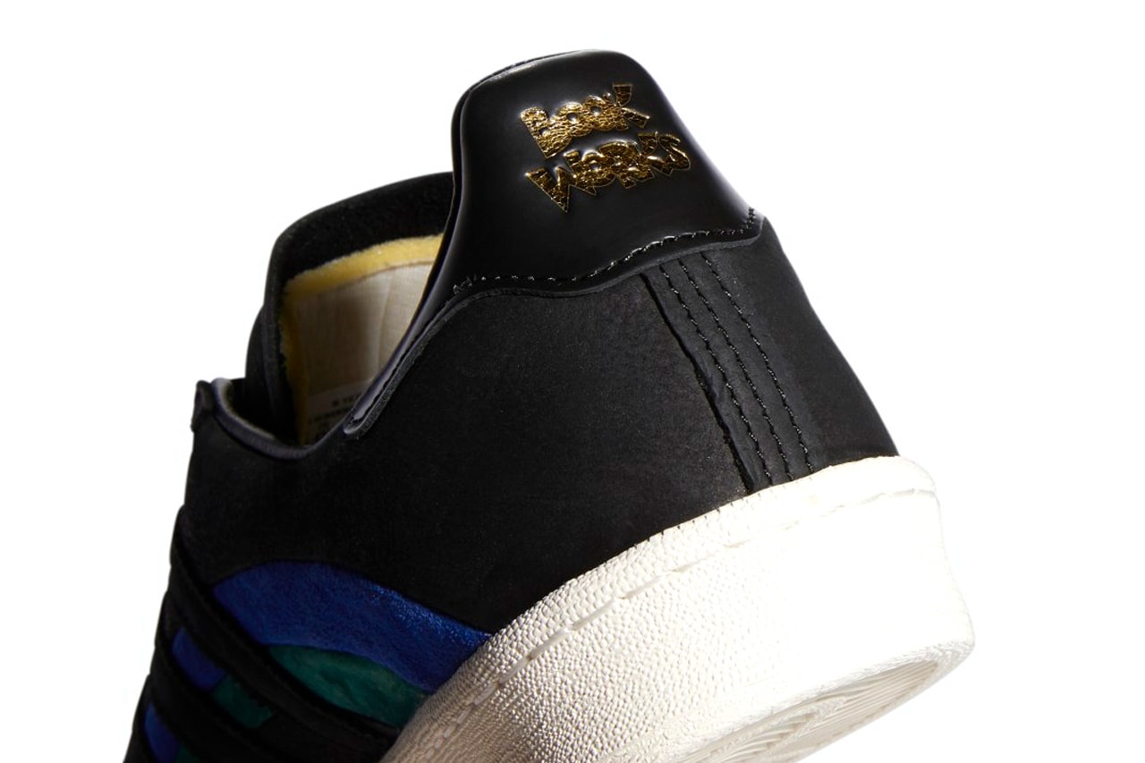 Book Works x adidas Originals Campus 80s Collab release information sneakers