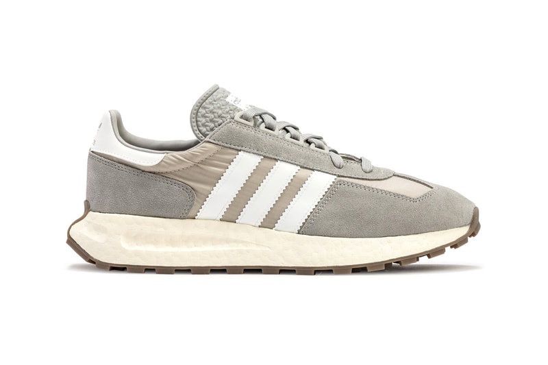 adidas Originals Retropy E5 Multicolor Grey White BOOST Nylon Suede Retro Sneaker Release Information Drop Date Closer Look HBX