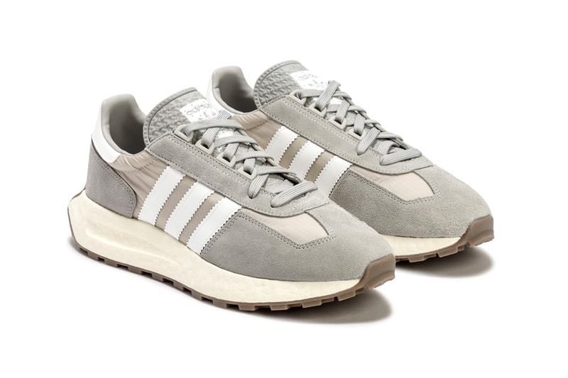 adidas Originals Retropy E5 Multicolor Grey White BOOST Nylon Suede Retro Sneaker Release Information Drop Date Closer Look HBX