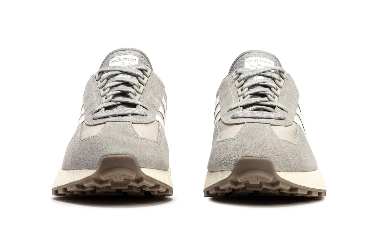 adidas Originals Retropy E5 Multicolor Grey White BOOST Nylon Suede Retro Sneaker Release Information Drop Date Closer Look HBX