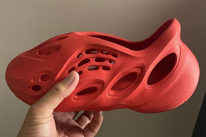 adidas yeezy foam runner vermillion release info date store list buying guide photos price 