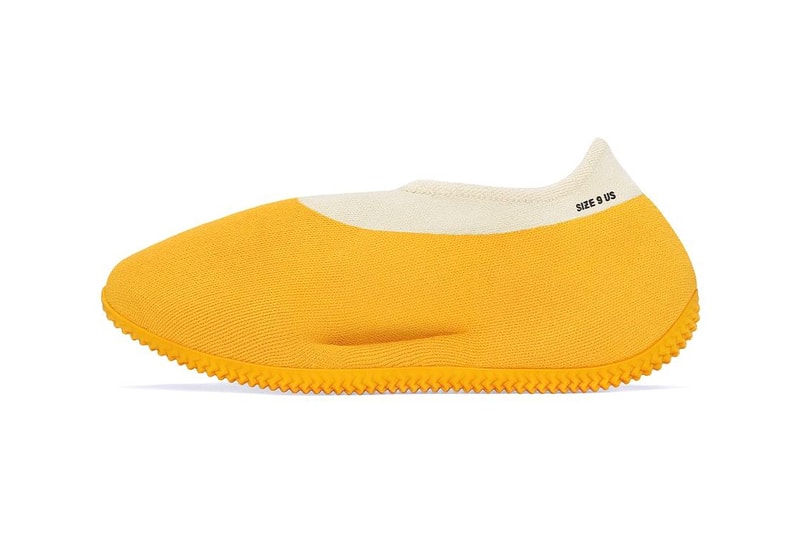 yeezy adidas originals kanye west knit runner rnr sulphur official look yellow release details information