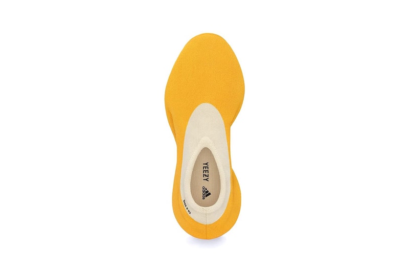 yeezy adidas originals kanye west knit runner rnr sulphur official look yellow release details information