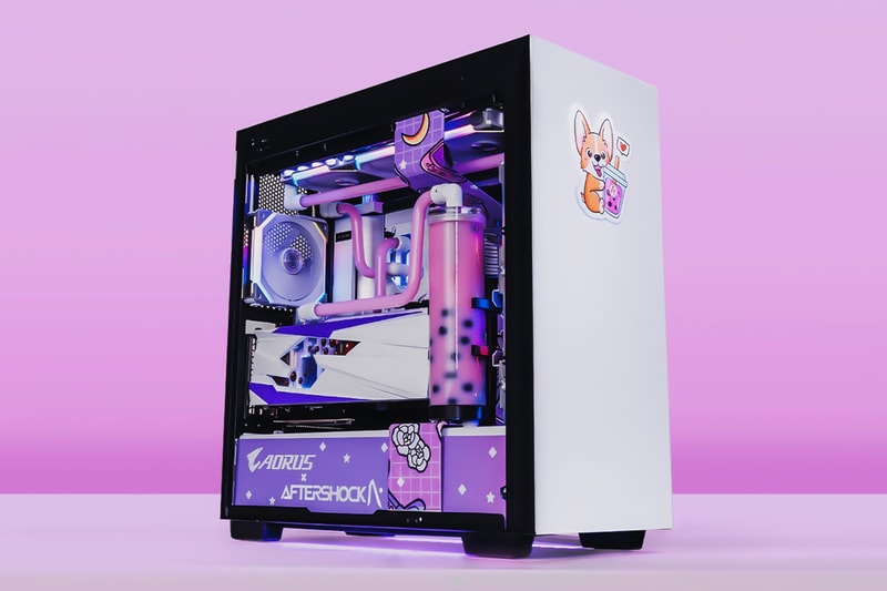 Aftershock World’s First Bubble Tea Gaming PC Info