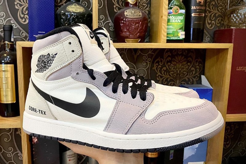 air michael jordan brand 1 element gore tex light bone white gray black db2889 100 first look official release date info photos price store list buying guide sail light bone