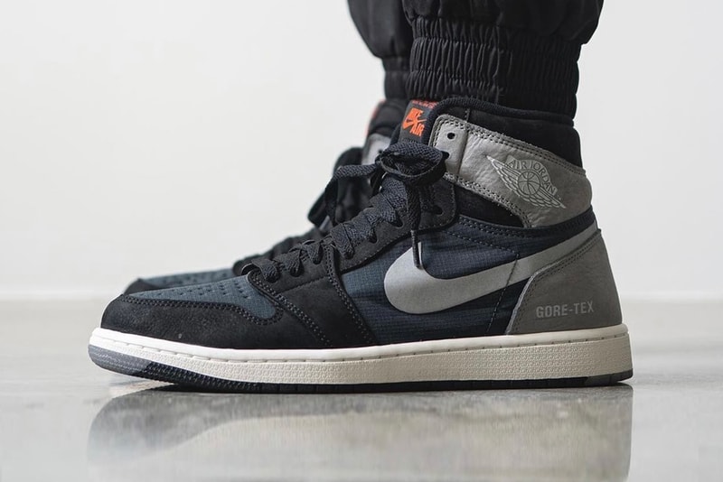 Air Jordan 1 Element "Gore-Tex" On-Foot Look Release Info DB2889-001 Date Buy Price Black Chile Red Particle Grey-Sail