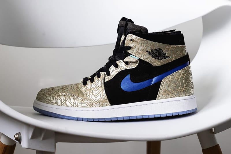 Air Jordan 1 High Zoom CMFT Gets Adorned With Golden Engravings