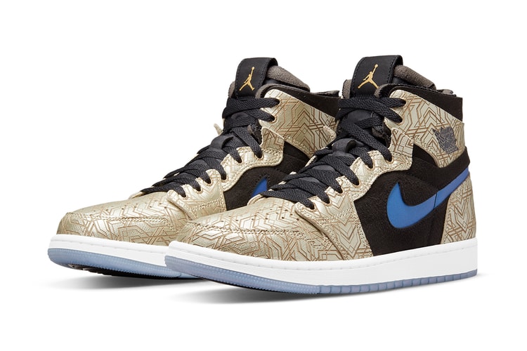 Jordan Brand Officially Unveils the Air Jordan 1 High Zoom CMFT “Gold Laser”