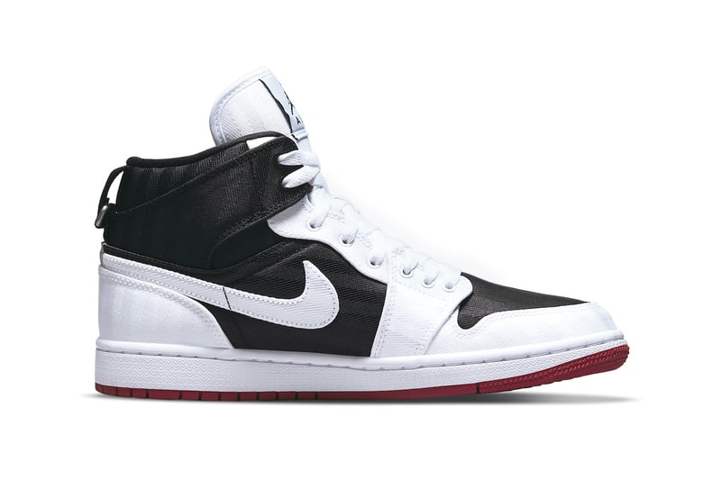 Air Jordan 1 Mid SE Utility Release dd9338-016 nike footwear sneakers Jordan Brand canva black white gym red