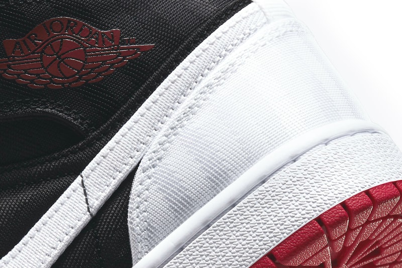 Air Jordan 1 Mid SE Utility Release dd9338-016 nike footwear sneakers Jordan Brand canva black white gym red