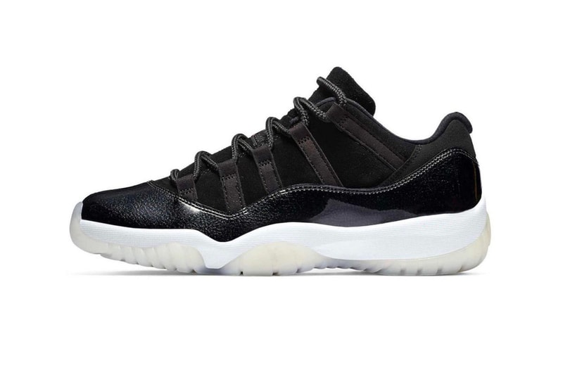 Air Jordan 11 Low "72-10" Выпуск в 2022 году Слух Информация Дата покупки Цена Черный Белый Университет Красный
