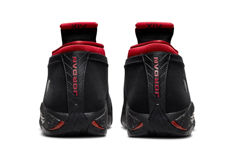 air michael jordan brand 14 low red lipstick black red white silver dh4121 006 official release date info photos price store list buying guide