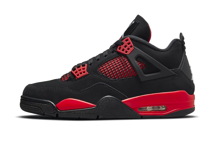 Take an Official Look at the Air Jordan 4 "Red Thunder"