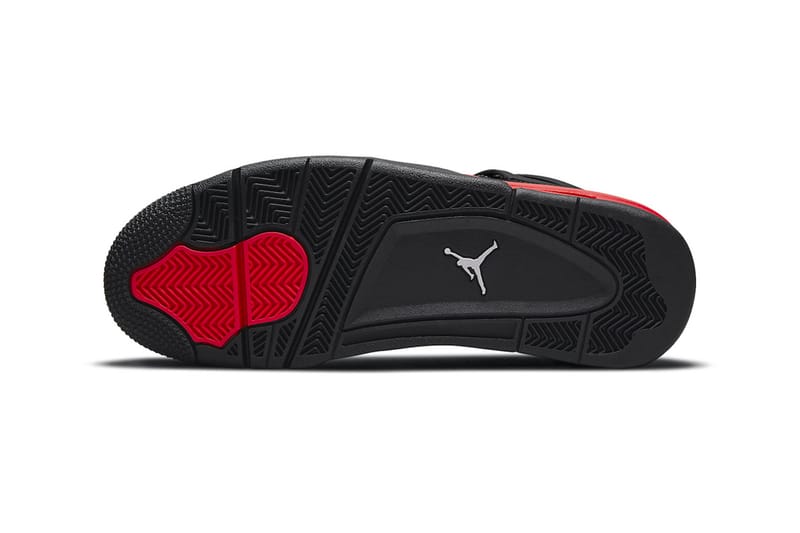 air jordan 4 retro red thunder mens details