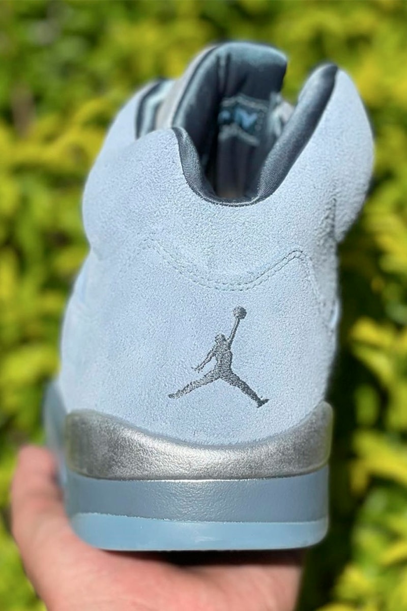 Air Jordan 5 Bluebird WMNS First Look Release Info DD9336-400 Date Buy Price Photo Blue Football Grey Metallic Silver White