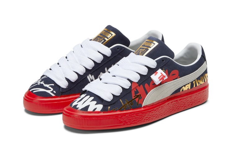 Alexander-John and PUMA Create Graffiti-Covered Suede "G-Tag"