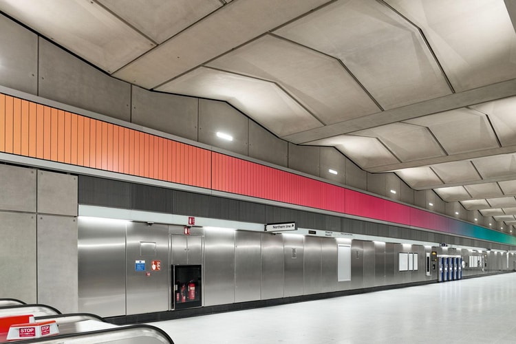 Alexandre Da Cunha’s ‘Sunset, Sunrise, Sunset’ Illuminates New London Underground Station