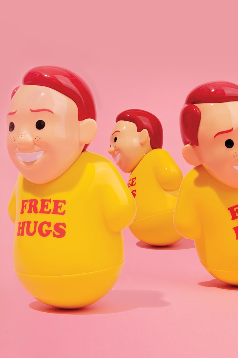 AllRightsReserved Joan Cornella Free Hugs vinyl figure release Info arr