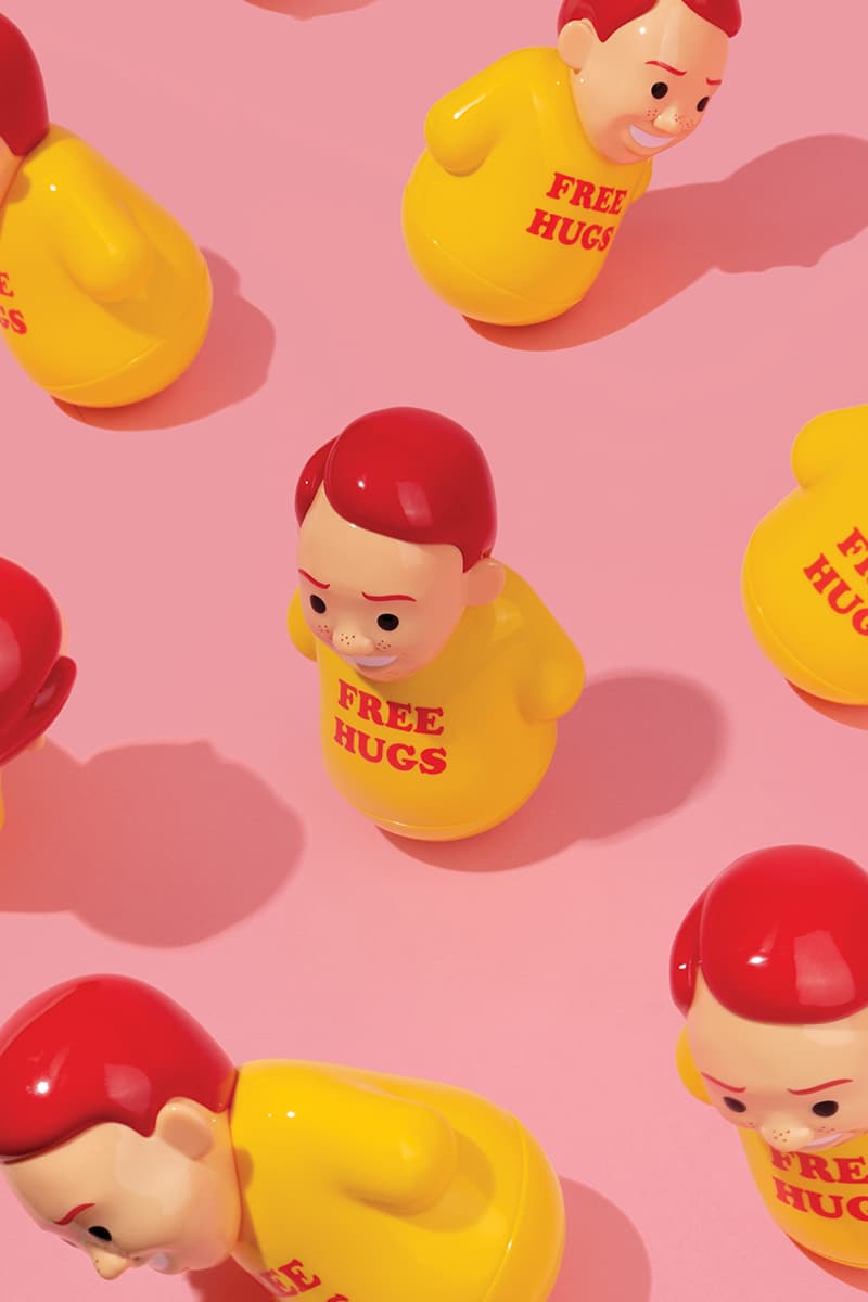 AllRightsReserved Joan Cornella Free Hugs vinyl figure release Info arr