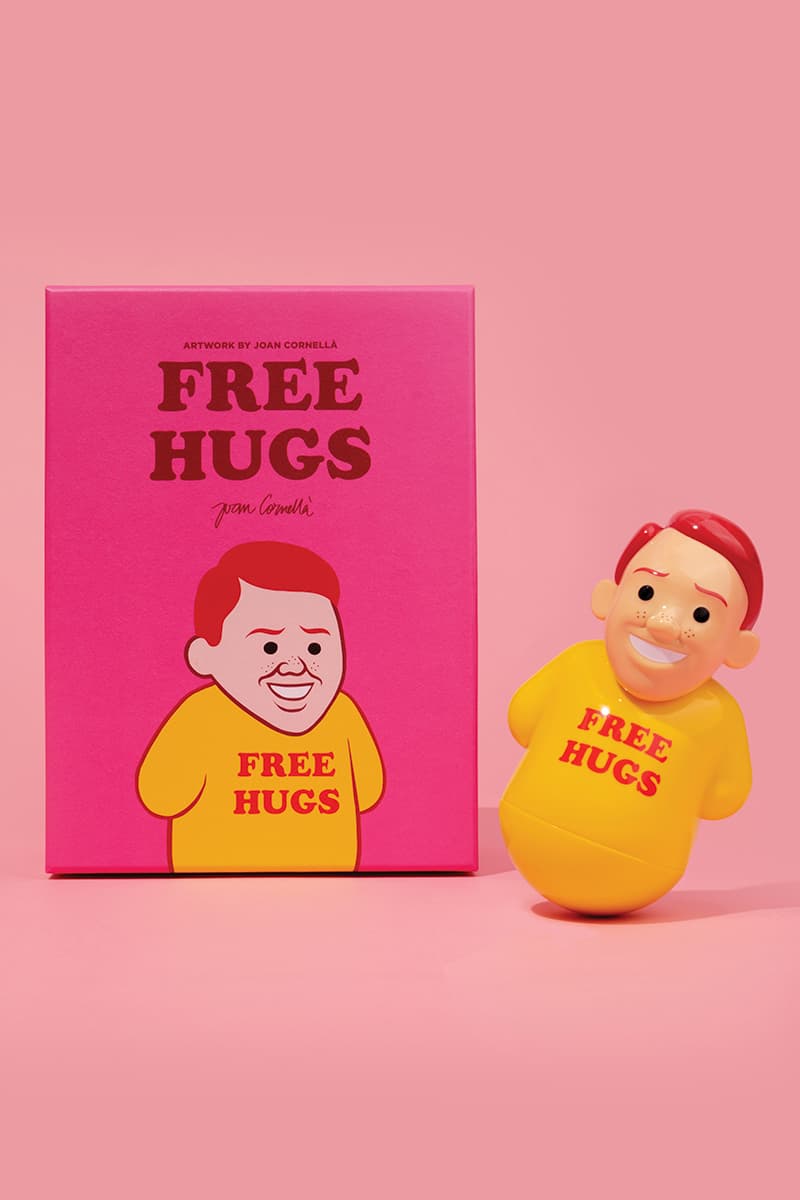 AllRightsReserved Joan Cornella Free Hugs vinyl figure release Info arr