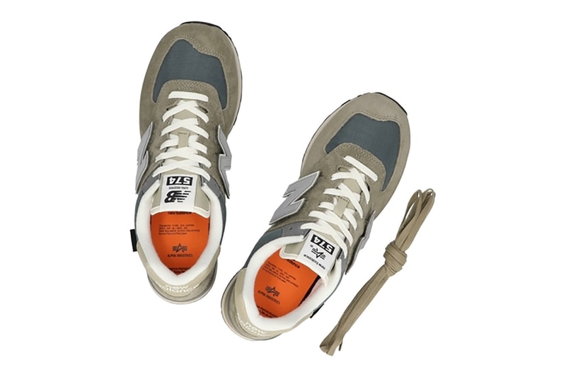 alpha industries new balance 574 sedona seige release date info store list buying guide photos price 