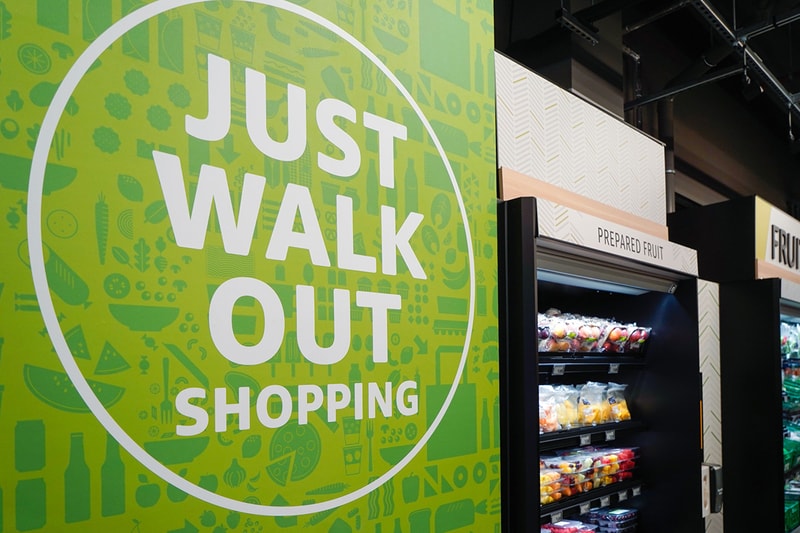 Whole Foods to Introduce "Just Walk Out" System Amazon One Go Fresh QR code app supermarket palm scanner technology computer vision AI deep learning employee cashier shopping experience news info