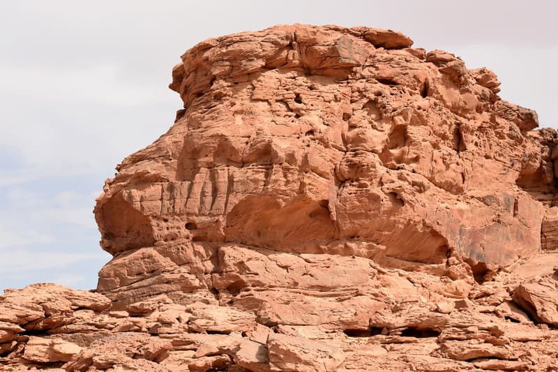 Saudi Arabia Ancient Camel Sculptures Archaeology