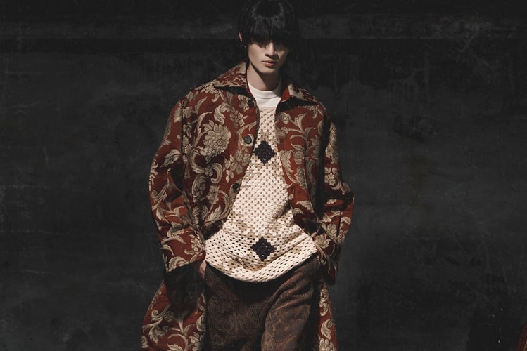ANOWHEREMAN Introduces Jacquard Fabrics for "The Fall Of Aristocracy" Collection