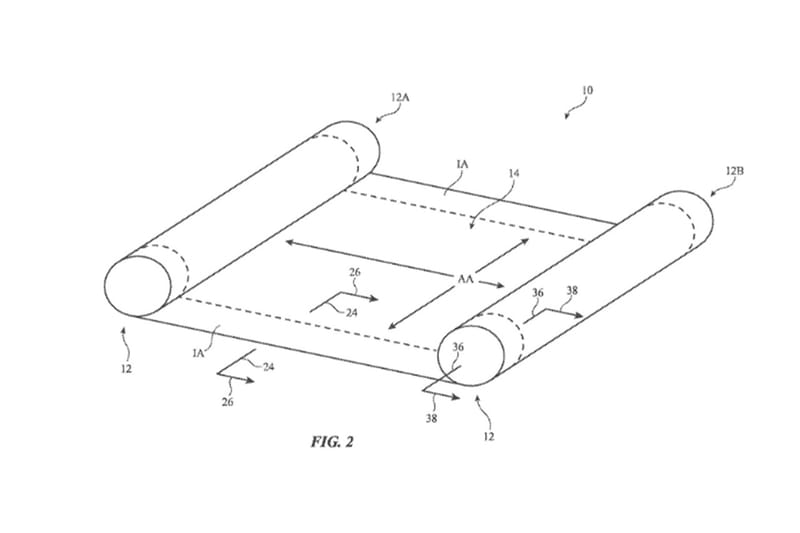 Apple Has Patented a Flexible, Rollable Display