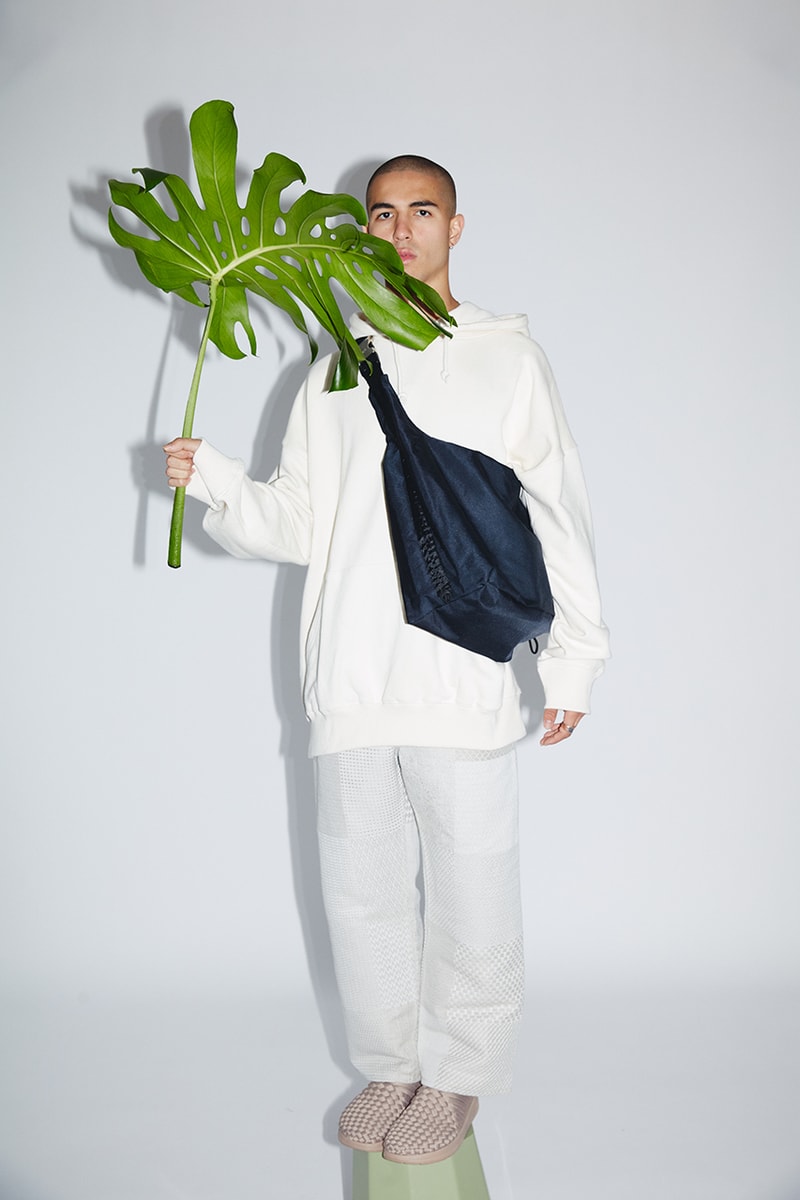 arcs london collection release details sustainable slow made bags recycled polyester twill fabric