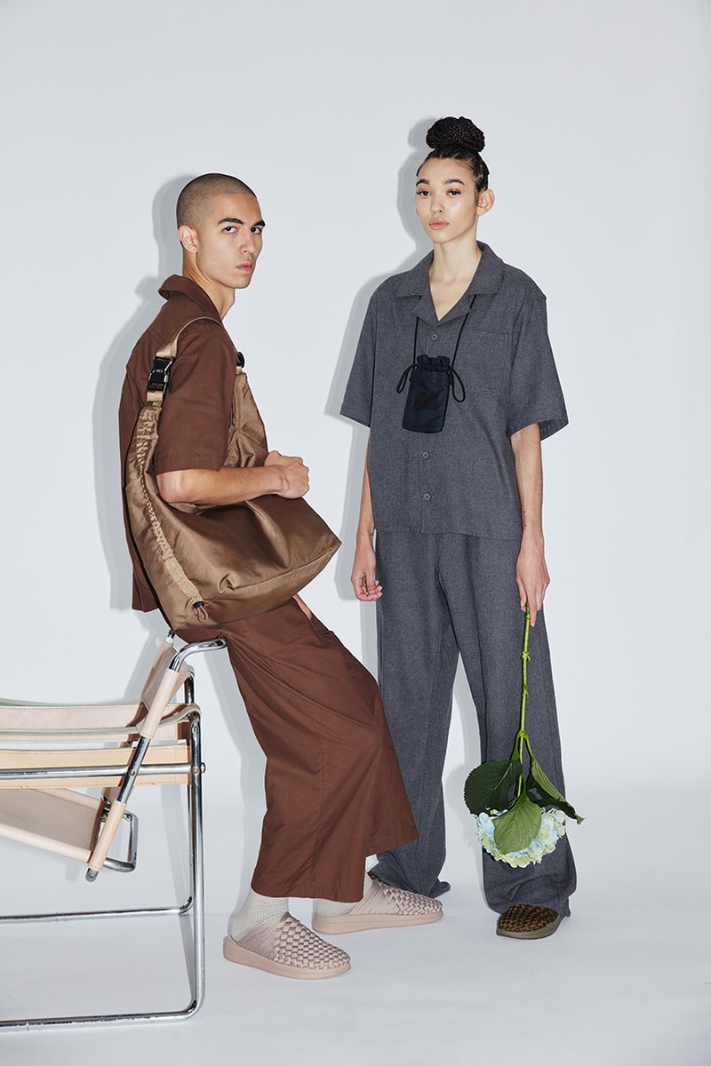 arcs london collection release details sustainable slow made bags recycled polyester twill fabric