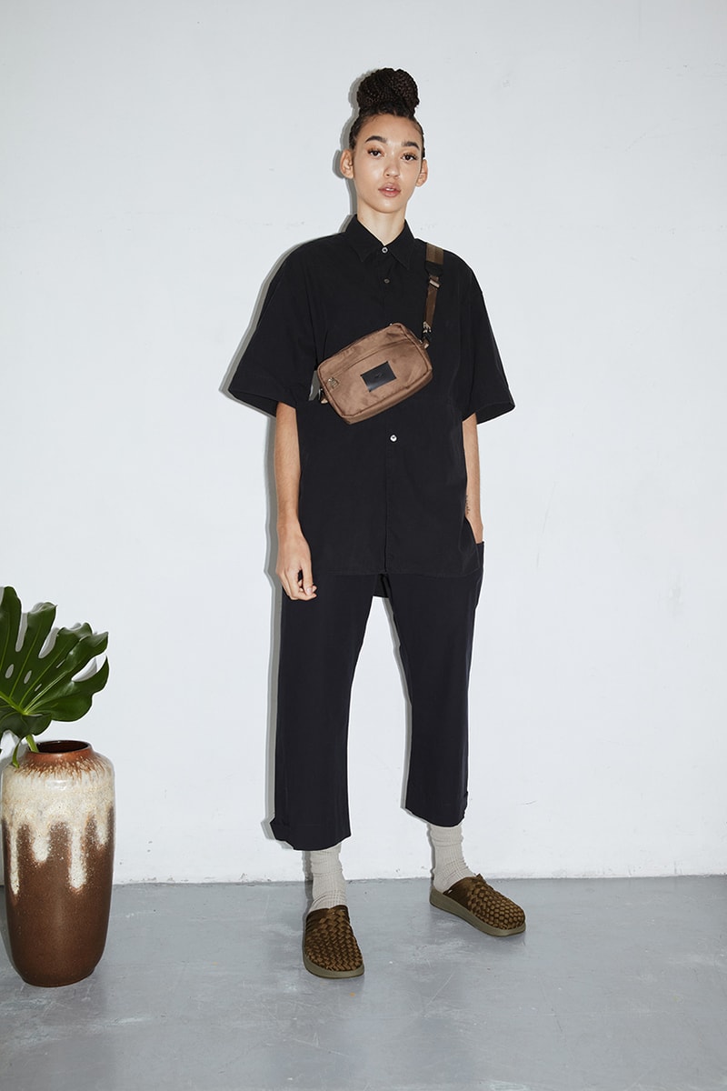 arcs london collection release details sustainable slow made bags recycled polyester twill fabric