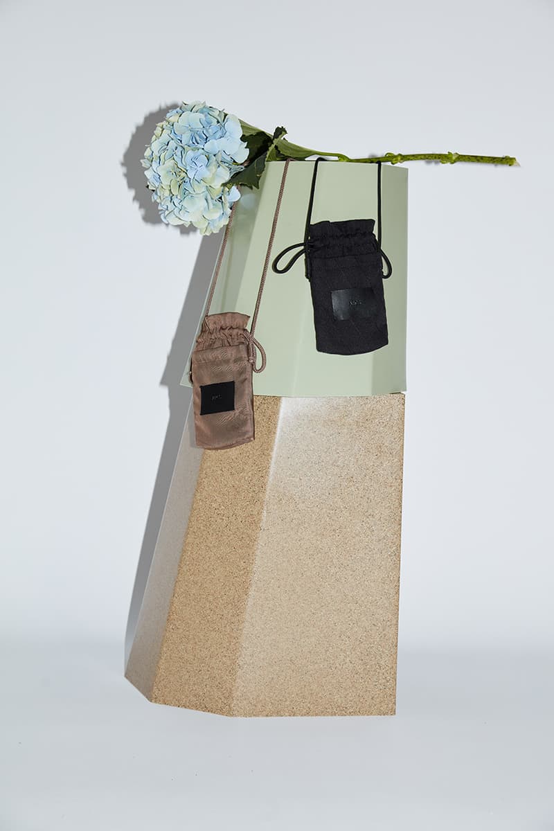 arcs london collection release details sustainable slow made bags recycled polyester twill fabric