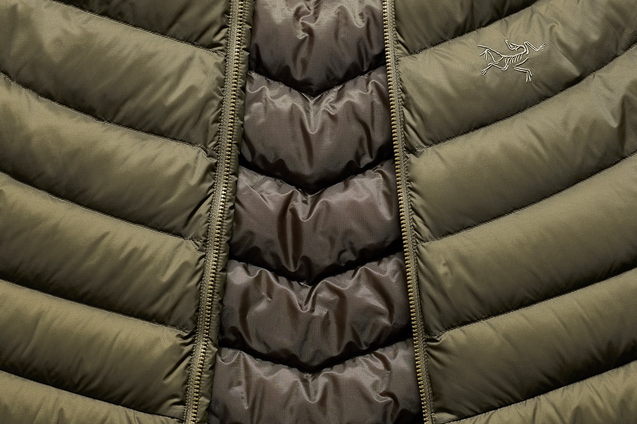 Arc'teryx Agrium Hoody Fall/Winter 2021 information outerwear quilted