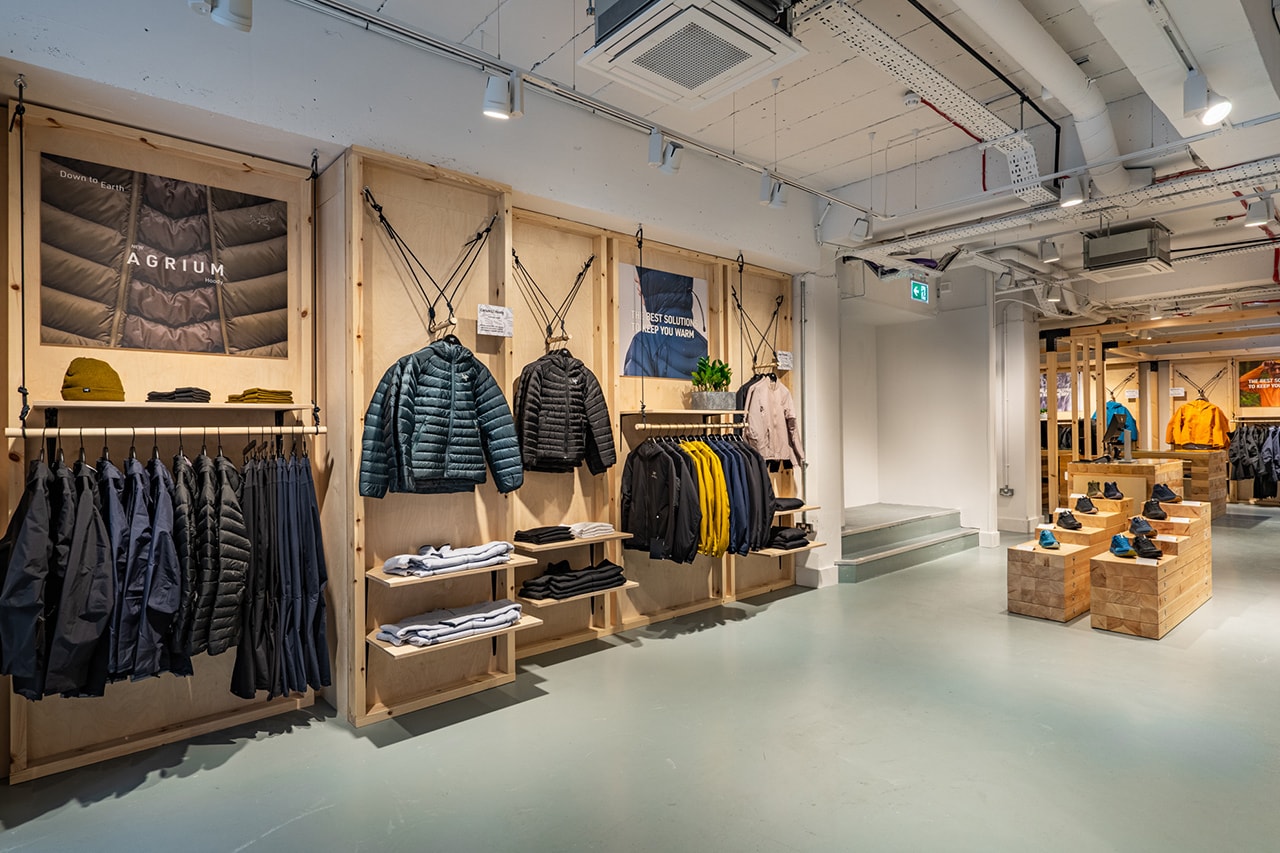 Arc'teryx Arc'type Covent Garden Store Opening information release 