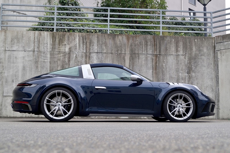 ARES Design Porsche 911 Targa 992 4S Tuned Part-Roofless Coupe German Supercar Sports Car Custom Interior Leather Upgrades Carbon Fiber Luxury Modena 