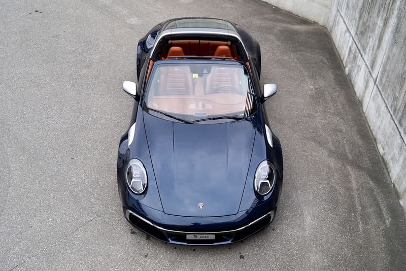 ARES Design Porsche 911 Targa 992 4S Tuned Part-Roofless Coupe German Supercar Sports Car Custom Interior Leather Upgrades Carbon Fiber Luxury Modena 