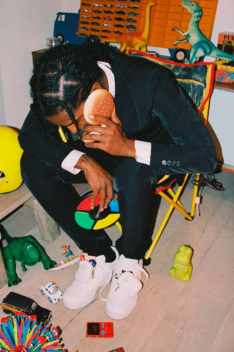 ASAP Rocky Prada adidas Originals Forum Teaser Info