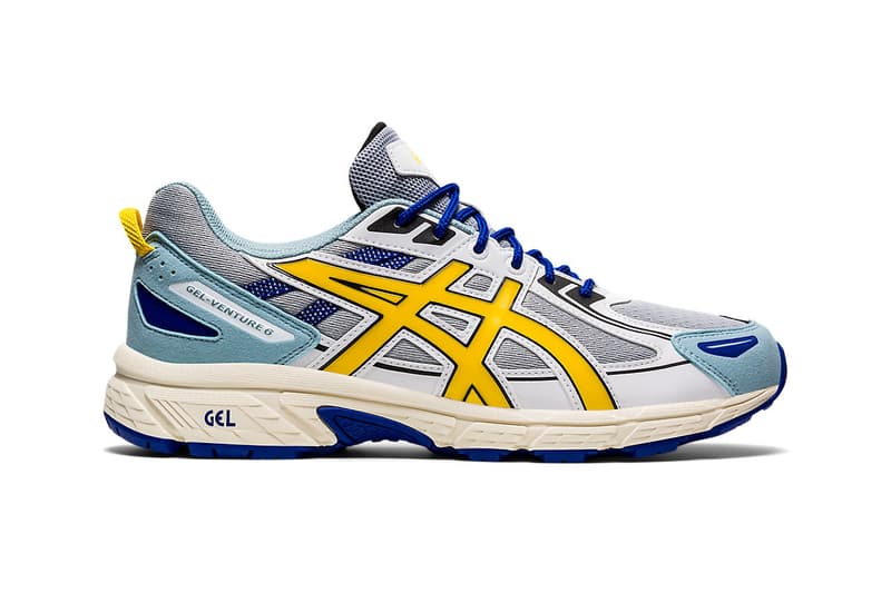 ASICS Gel-Venture 6 "Piedmont Grey/Vibrant Yellow" release information sneaker