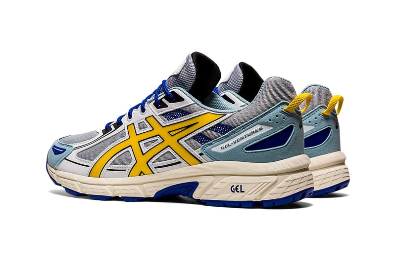 ASICS Gel-Venture 6 "Piedmont Grey/Vibrant Yellow" release information sneaker