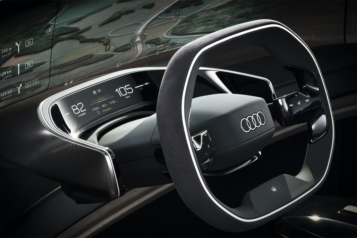 Audi Grandsphere Concept Redefines the Future of Luxury EVs audi skysphere electric vehicles self-driving automated driver german automaker concept cars living room on wheels