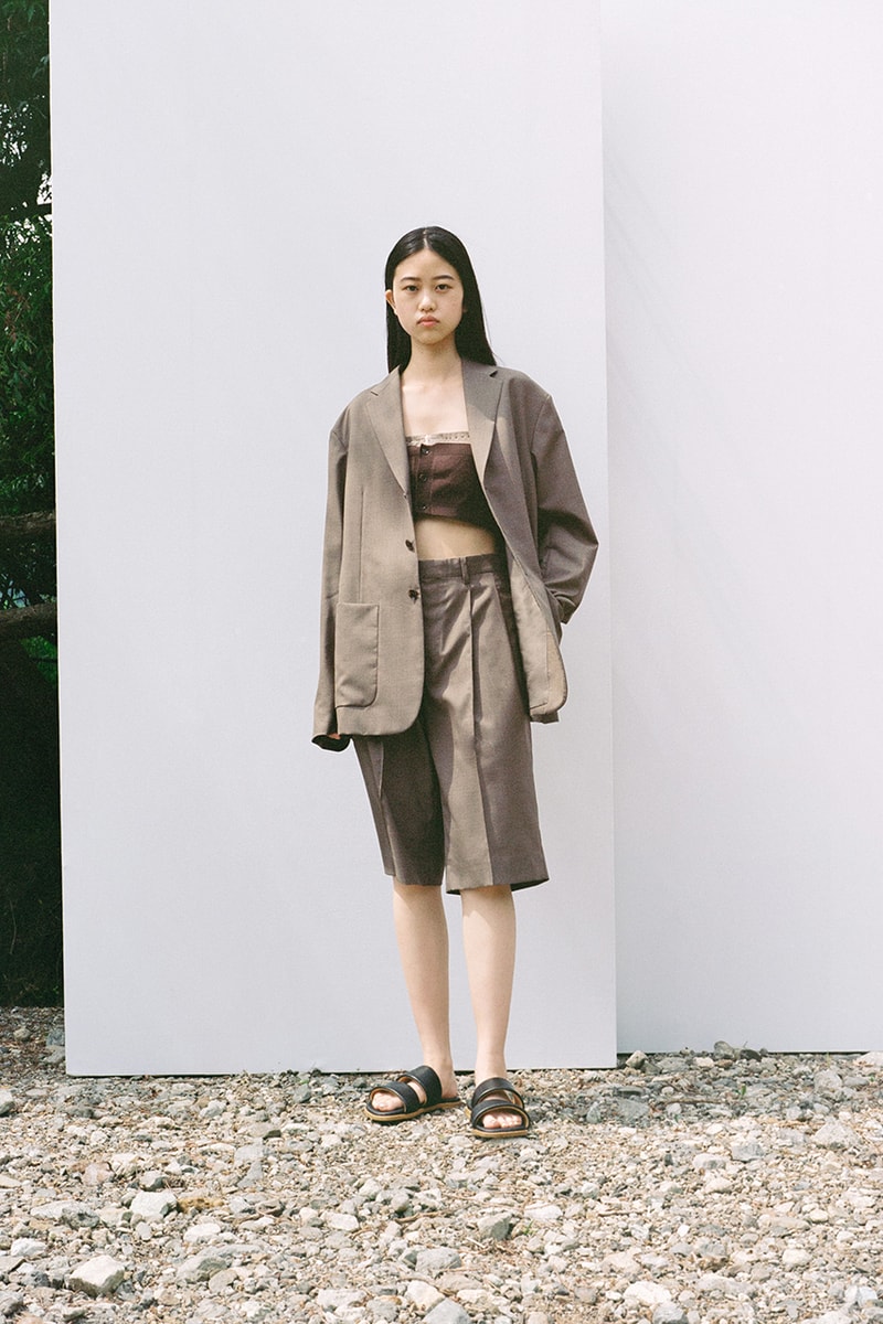 auralee spring summer 2022 ryota iwai japan tokyo lookbook collection new balance 550 2002r interview details